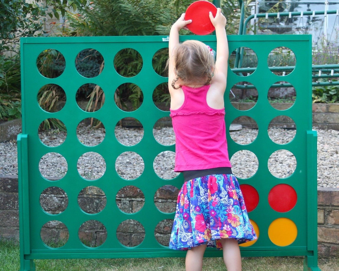 Giant Wooden Outdoor Connect 4 in a Row 1 Giant Wooden Outdoor Connect 4 in a Row