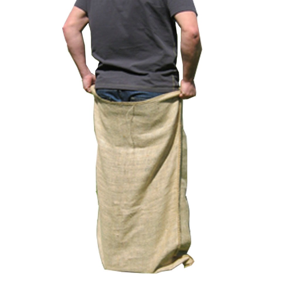 5 x Adult Sack Race 60cm x 110cm Hessian 1 5 x Adult Sack Race 60cm x 110cm Hessian